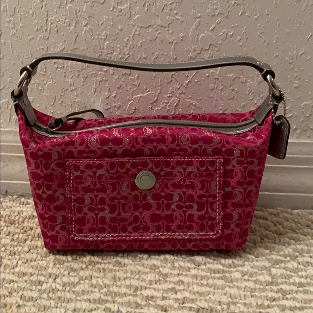 Pink Coach Purse